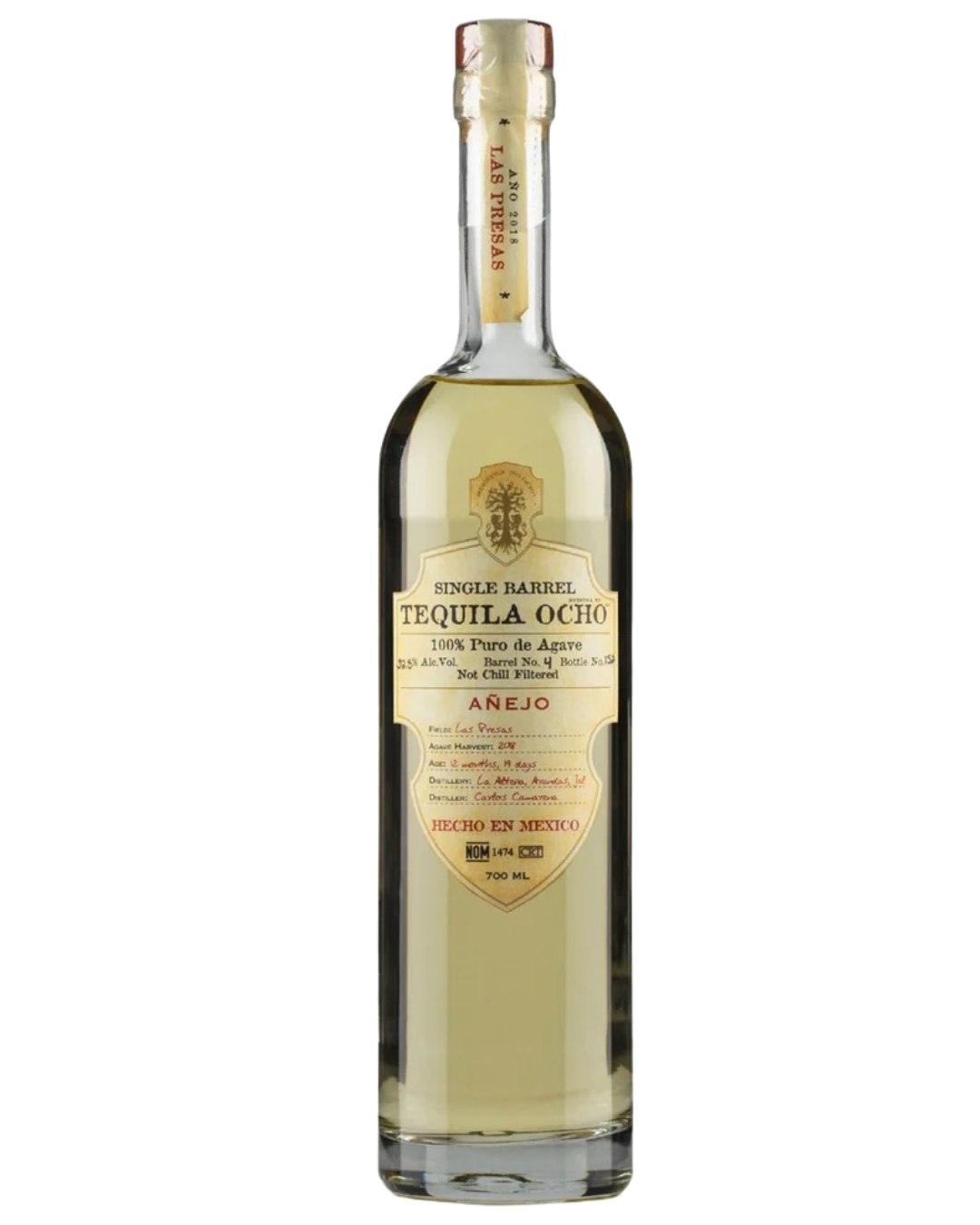 Tequila Ocho - Single Barrel Añejo Agave